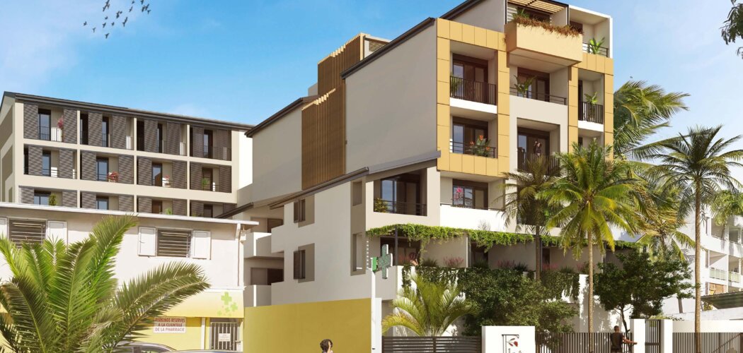 Programme immobilier neuf FLO'é - Saint-Denis : résidence étudiante proche de l’Université avec studios et T2 (97490) - Référence : 14270