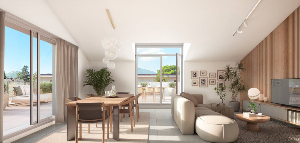Programme immobilier neuf LES OREADES - Saint-Egrève près du massif de la Chartreuse (38120) - Référence : 15423