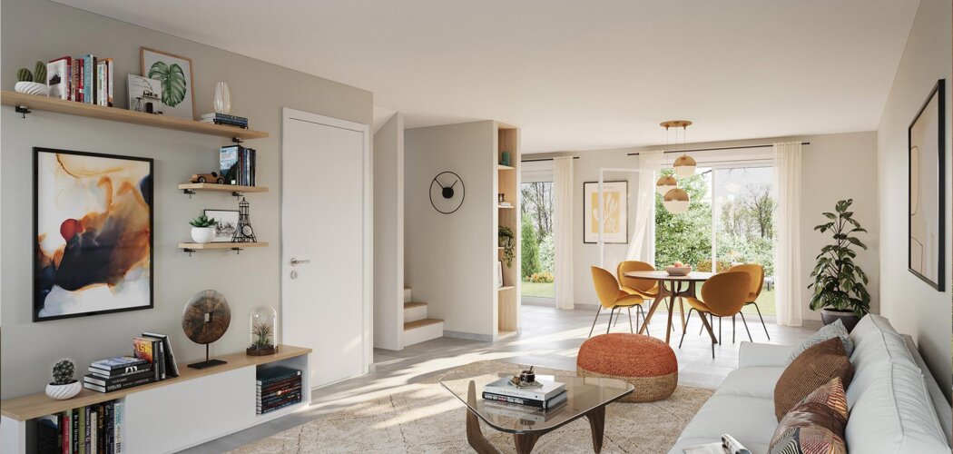 Programme immobilier neuf Green Central - Saint-Fargeau-Ponthierry, résidence neuve à 8 km de Melun et 40 km de Paris (77310) - Référence : 15975
