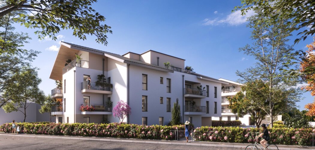 Programme immobilier neuf SYMBIOSE - Saint-Félix, résidence neuve et proximité Annecy en ville-village (74540) - Référence : 15972