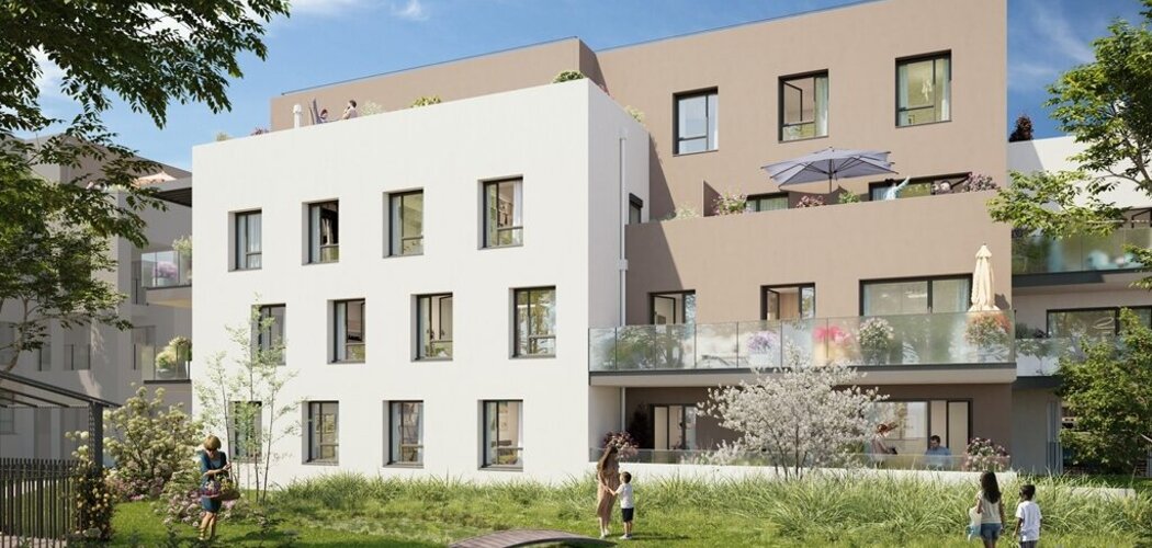 Programme immobilier neuf 23 Faubourg - Saint-Fons : appartements neufs du 2 au 5 pièces proche du futur T10 (69190) - Référence : 15511