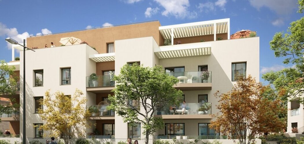 Programme immobilier neuf 23 Faubourg - Saint-Fons : appartements neufs du 2 au 5 pièces proche du futur T10 (69190) - Référence : 15511