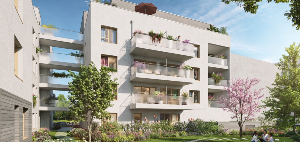 Programme immobilier neuf Square Rabelais - Saint-Fons : appartements neufs du studio au 4 pièces en plein centre-ville (69190) - Référence : 18008