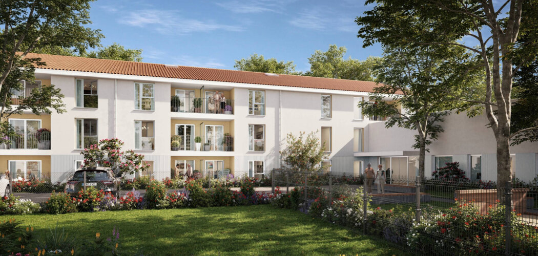 Programme immobilier neuf RESIDENCE DE COMMINGES - Résidence Seniors - LMNP - Saint-Gaudens une résidence seniors proche centre ville (31800) - Référence : 14787