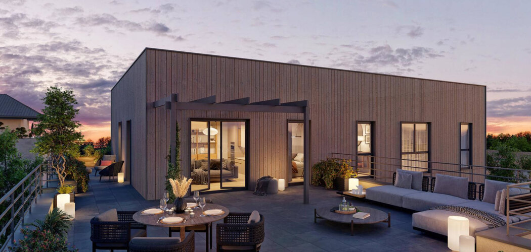 Programme immobilier neuf Lumiflore - Saint-Genis-Laval à proximité du métro B (69230) - Référence : 16018
