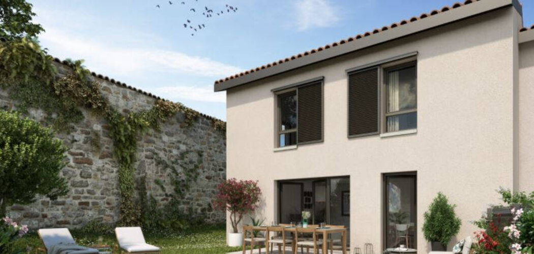 Programme immobilier neuf LE CLOS DES CERISIERS - Saint-Genis-les-Ollières : Appartements T2–T4 et maisons T4 avec jardins, garages et ascenseur en centre-ville (69290) - Référence : 6667
