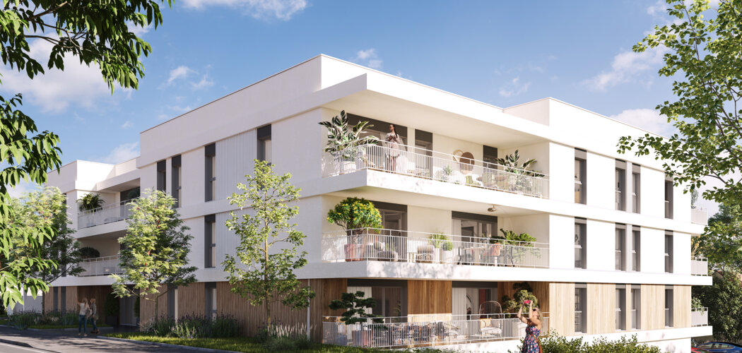 Programme immobilier neuf LE QUARK - Saint-Genis-Pouilly, résidence neuve à 6 min de la frontière suisse et du lac Léman (01630) - Référence : 15973