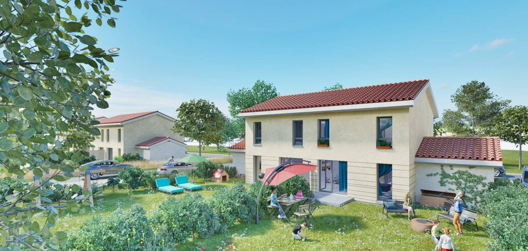 Programme immobilier neuf Les Allées Fleurie - Saint-Georges-de-Reneins proche du centre-ville (69830) - Référence : 16015