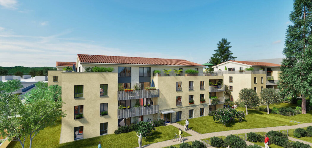 Programme immobilier neuf Les Allées Fleurie - Saint-Georges-de-Reneins proche du centre-ville (69830) - Référence : 16015