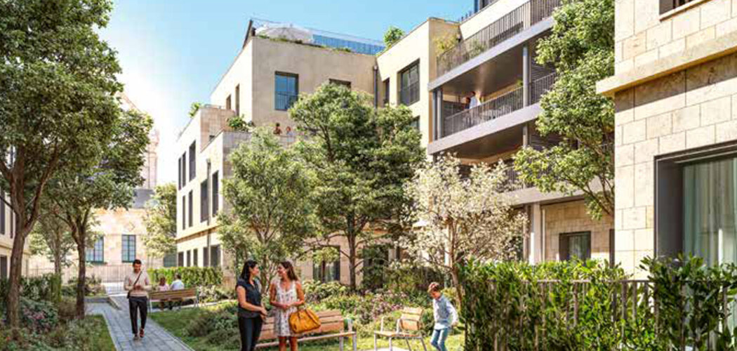 Programme immobilier neuf CLOS SAINT LOUIS - Acte IV : Résidences Ourches - Saint-Germain-en-Laye adresse familiale au Clos Saint-Louis (78100) - Référence : 17359