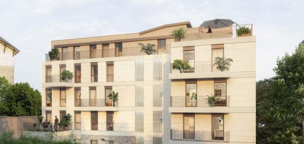 Programme immobilier neuf ORIGINES - Saint-Germain-en-Laye : appartements neufs du 1 au 4 pièces à 7 min du centre-ville (78100) - Référence : 15413