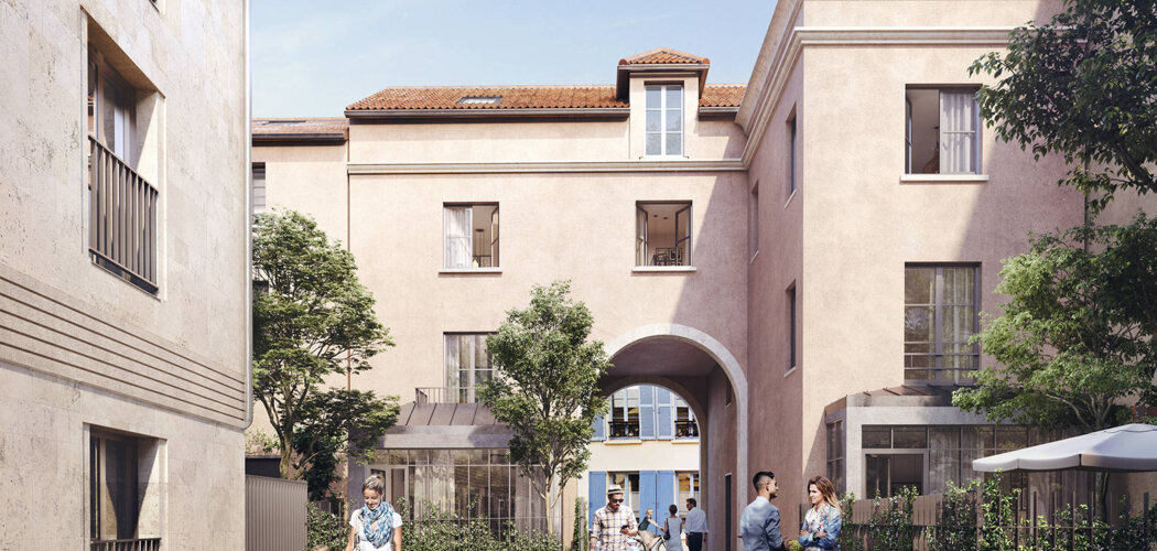 Programme immobilier neuf CLOS SAINT LOUIS - DESOYER - Saint-Germain-en-Laye : appartements neufs du studio au 5 pièces à 850 m du RER A (78100) - Référence : 15506