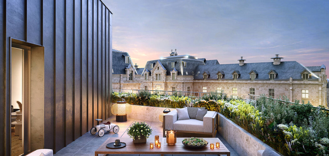Programme immobilier neuf CLOS SAINT LOUIS - DESOYER - Saint-Germain-en-Laye : appartements neufs du studio au 5 pièces à 850 m du RER A (78100) - Référence : 15506