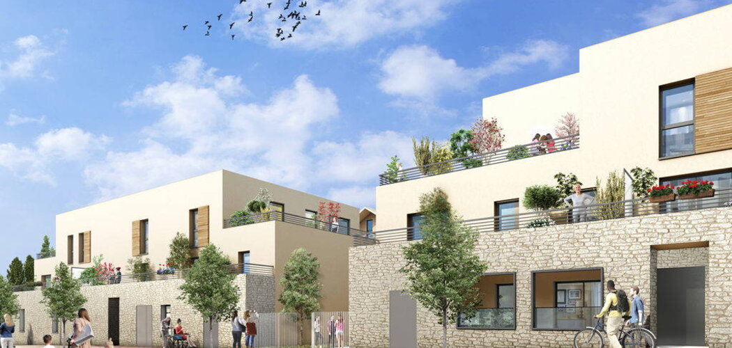 Programme immobilier neuf VILLA RIVA - Saint-Germain-en-Laye : Appartements studio–T5 avec terrasses, garage et RT2012 proche du lycée international (78100) - Référence : 14290