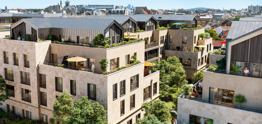 Programme immobilier neuf Clos Saint-Louis - Acte IV - Résidences Ourches - Saint-Germain-en-Laye au coeur du Clos Saint-Louis (78100) - Référence : 16372