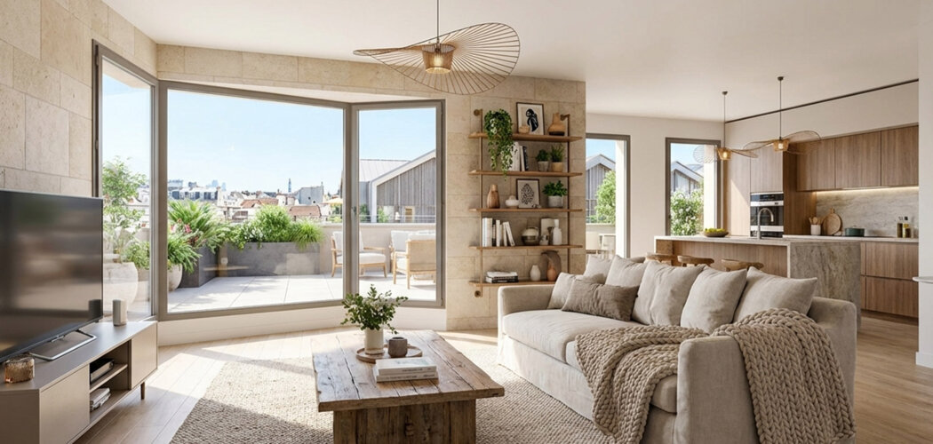 Programme immobilier neuf Clos Saint-Louis - Acte IV - Résidences Ourches - Saint-Germain-en-Laye au coeur du Clos Saint-Louis (78100) - Référence : 16372