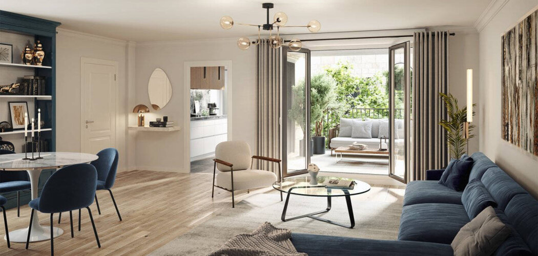 Programme immobilier neuf Clos Saint-Louis Acte I - Saint-Germain-en-Laye centre à deux pas du RER A (78100) - Référence : 15968