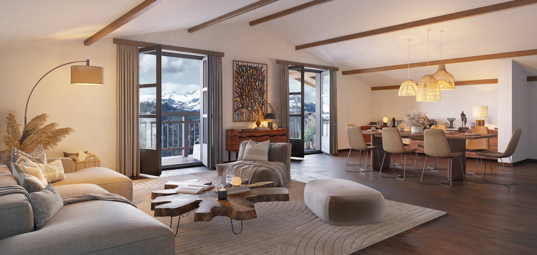 Programme immobilier neuf Le Spigolo - Saint-Gervais-les-Bains au cœur d’une station-village face au Mont-Blanc (74170) - Référence : 16904