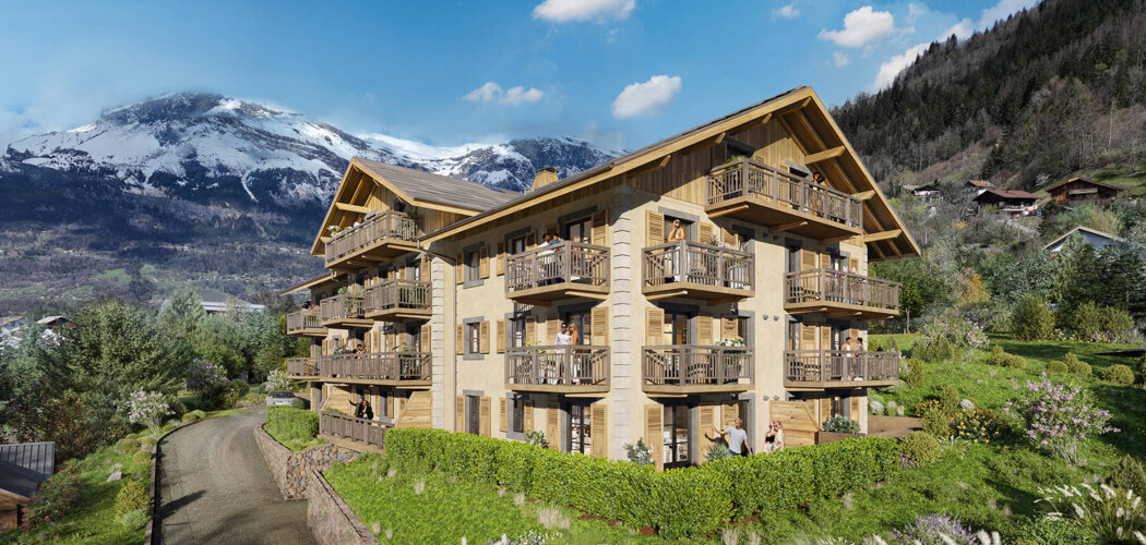 Programme immobilier neuf Le Spigolo - Saint-Gervais-les-Bains au cœur d’une station-village face au Mont-Blanc (74170) - Référence : 16904
