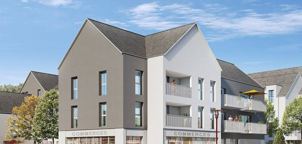 Programme immobilier neuf Ter Gilly - Saint-Gilles : Appartements T2–T5 avec balcons, terrasses et chaudière gaz proche de la mairie (35590) - Référence : 14218