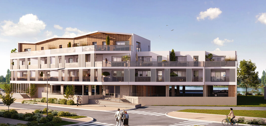 Programme immobilier neuf Terres d'Asgard - Saint-Gilles-Croix-de-Vie : 29 logements neufs T2–T5 à 15 min du port et de la plage (85800) - Référence : 15830