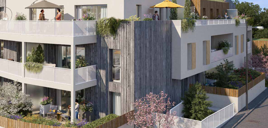 Programme immobilier neuf OPALE - Saint-Gilles-Croix-de-Vie : 56 appartements neufs T2–T4 avec vue sur la rivière (85800) - Référence : 15710