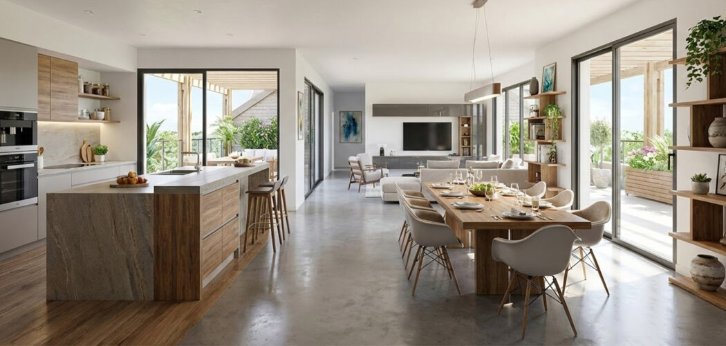 Programme immobilier neuf LE NICO - Saint-Gilles-les-Hauts proche de la route des Tamarins (97460) - Référence : 13779
