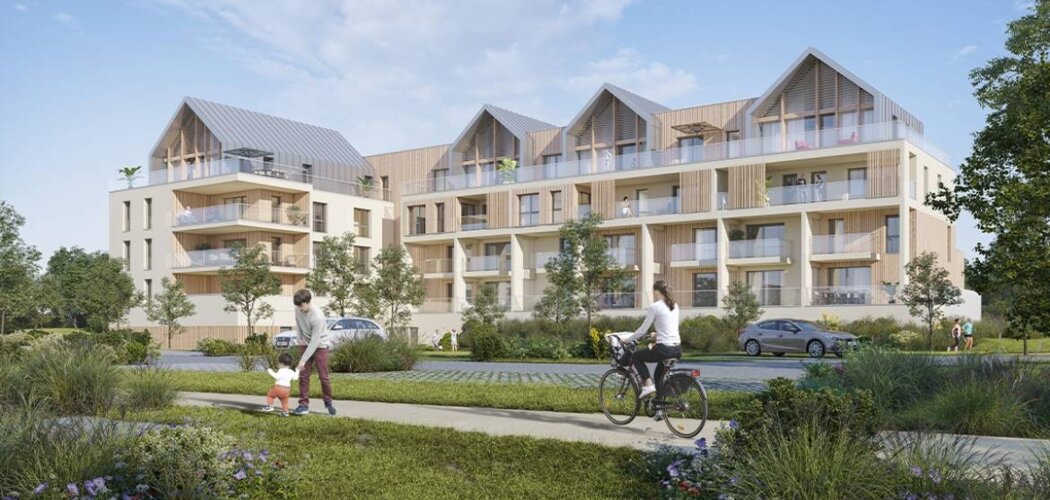 Programme immobilier neuf PANORAMA - Saint-Grégoire quartier Champ Daguet aux portes de Rennes (35760) - Référence : 15239
