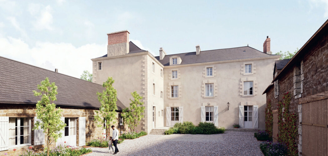 Programme immobilier neuf Manoir de la Garotterie - Saint-Herblain appartements réhabilités au Manoir La Garotterie (44800) - Référence : 18087