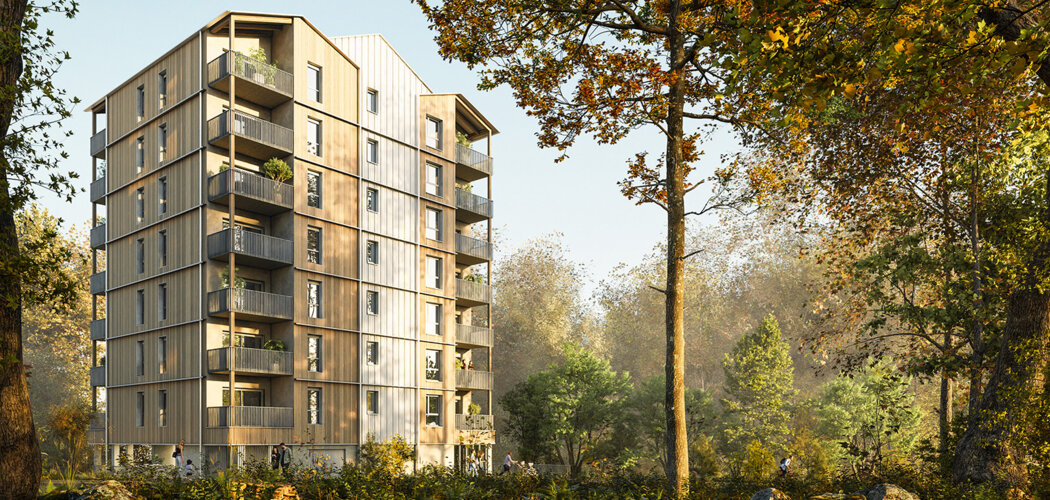 Programme immobilier neuf CANOPIA - Saint-Herblain parc de Bagatelle proche du tramway (44800) - Référence : 18617