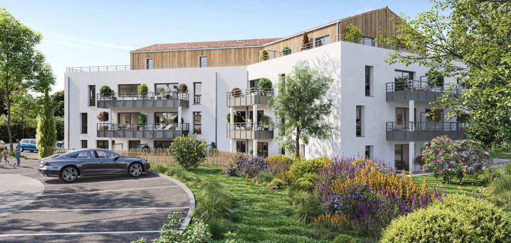 Programme immobilier neuf LES JARDINS DES PALUDIERS - Saint-Hilaire-de-Riez résidence neuve à 800 m de la gare (85270) - Référence : 17259