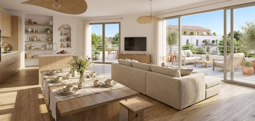 Programme immobilier neuf LES JARDINS DES PALUDIERS - Saint-Hilaire-de-Riez résidence neuve à 800 m de la gare (85270) - Référence : 17259