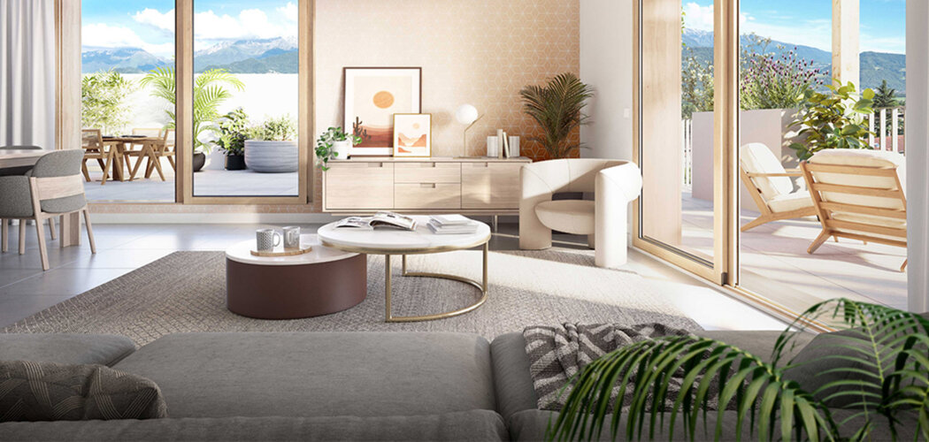 Programme immobilier neuf FLEUR DE VIGNE - Saint-Ismier implantée au cœur du Grésivaudan (38330) - Référence : 13809