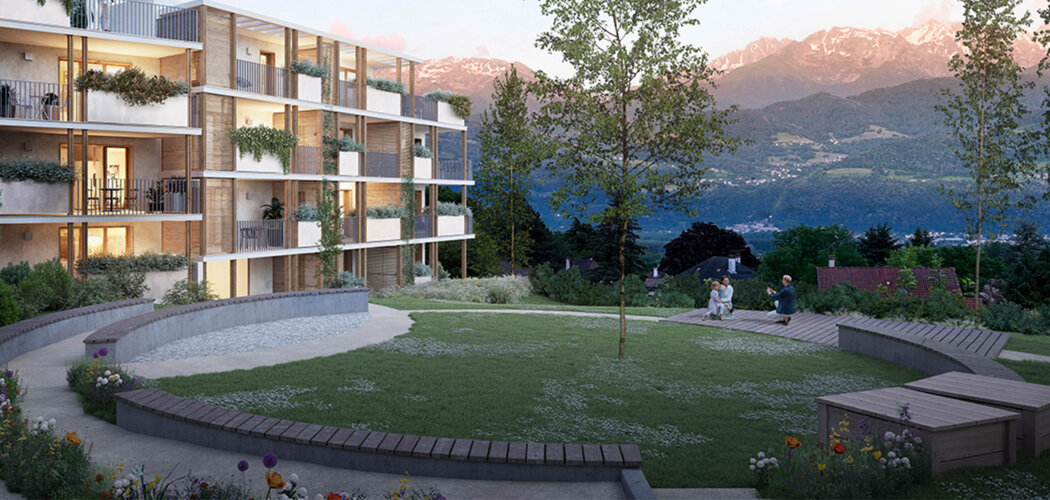 Programme immobilier neuf FLEUR DE VIGNE - Saint-Ismier implantée au cœur du Grésivaudan (38330) - Référence : 13809