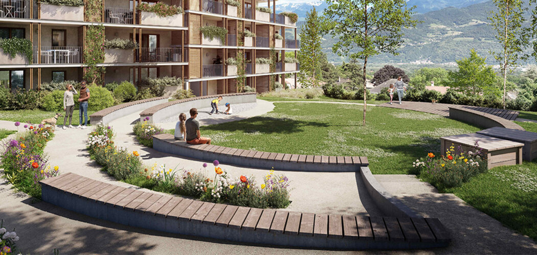 Programme immobilier neuf FLEUR DE VIGNE - Saint-Ismier implantée au cœur du Grésivaudan (38330) - Référence : 13809