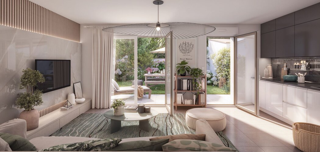 Programme immobilier neuf Honoré - Saint-Jacques-de-la-Lande : appartements et maison neuve T2–T5 à 8 min du métro La Courrouze (35136) - Référence : 15288