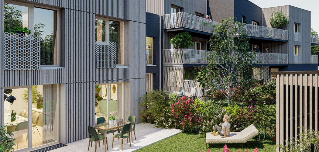 Programme immobilier neuf EOR - Saint-Jacques-de-la-Lande, appartements et maisons duplex près de Rennes (35136) - Référence : 17602