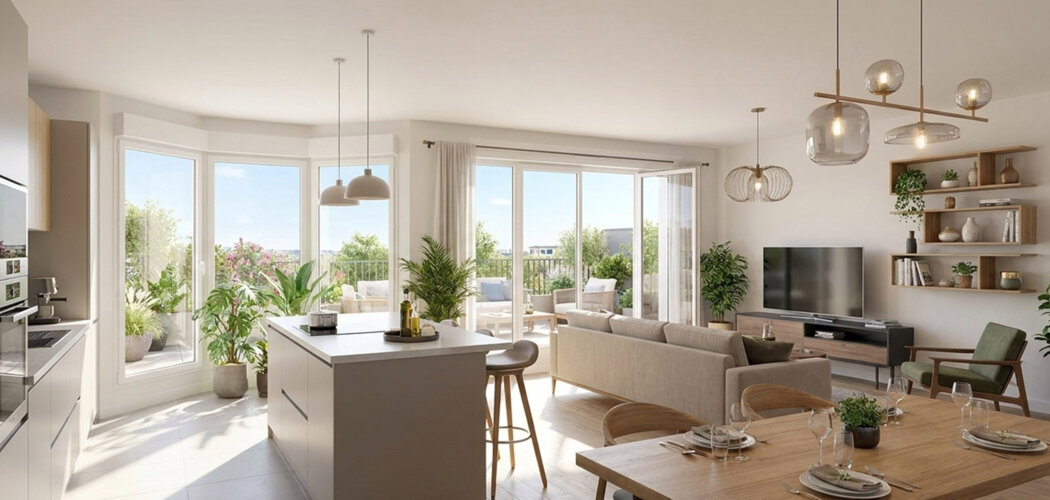 Programme immobilier neuf VILLA VERVILLE - Saint-Jean-de-Braye adresse connectée proche Orléans (45800) - Référence : 17340