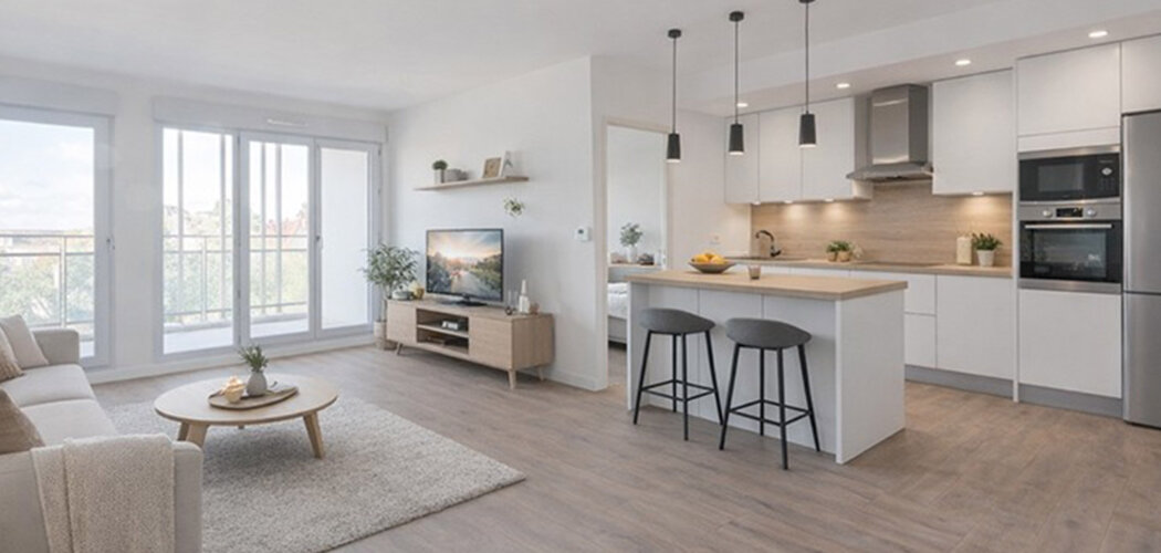 Programme immobilier neuf Luscinia - Saint Jean de Braye appartements lumineux au cœur du centre ville (45800) - Référence : 17502