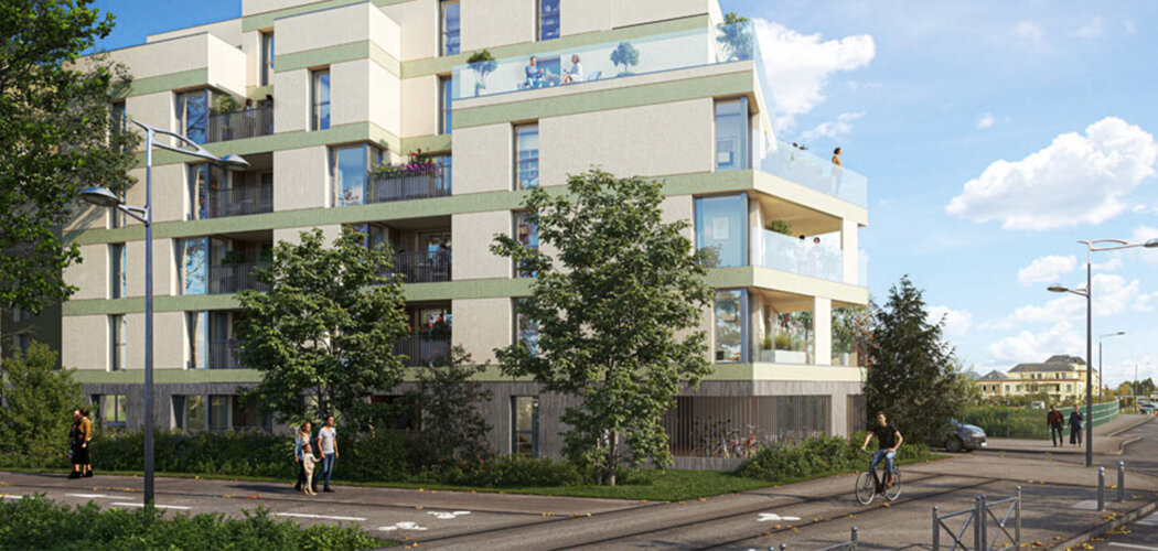 Programme immobilier neuf Les Terrasses de Jade - Saint-Jean-de-Braye aux portes d’Orléans en 20 min (45800) - Référence : 15607