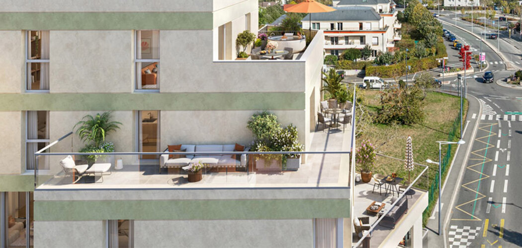 Programme immobilier neuf Les Terrasses de Jade - Saint-Jean-de-Braye aux portes d’Orléans en 20 min (45800) - Référence : 15607