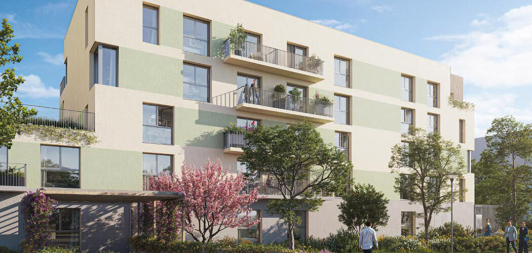 Programme immobilier neuf My Work Orléans Clos du Hameau - Saint-Jean-de-Braye résidence étudiante  proche  du tramway B (45800) - Référence : 15606