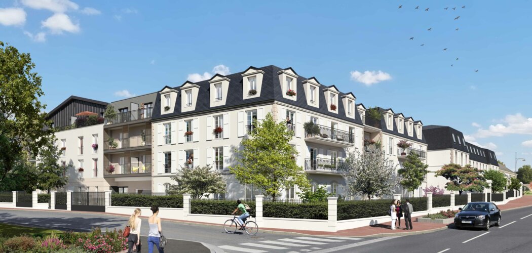 Programme immobilier neuf INTEMPOREL - Saint-Jean-de-la-Ruelle : appartements neufs du studio au T5 à 8 min du centre d’Orléans (45140) - Référence : 15609