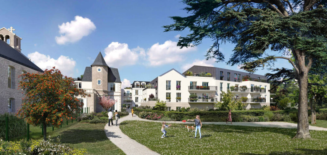Programme immobilier neuf LE CLOÎTRE - Saint-Jean-de-la-Ruelle réhabilitation à deux pas d’Orléans (45140) - Référence : 15610
