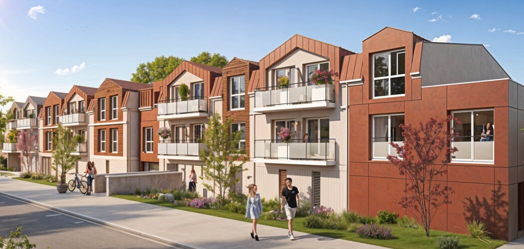 Programme immobilier neuf EVOLIA - Saint-Jean-de-la-Ruelle résidence étudiante à deux pas des écoles (45140) - Référence : 15614