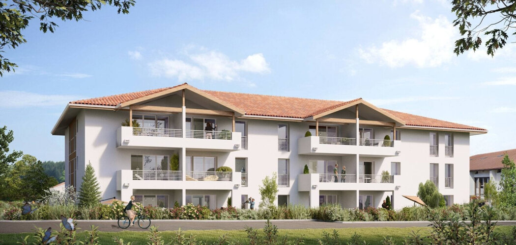Programme immobilier neuf Anderenia - Saint-Jean-de-Luz à 10 min à vélo de la plage (64500) - Référence : 18412