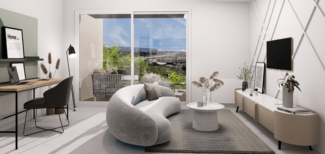 Programme immobilier neuf ROCCA BELLA - Saint-Jean-de-Védas : appartements neufs du 2 au 5 pièces face au parc de la Peyrière (34430) - Référence : 8100