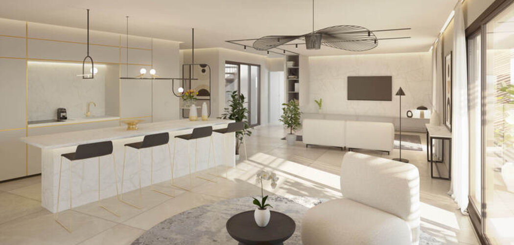 Programme immobilier neuf O JARDINS DES HALLES - Saint-Jean-de-Védas : logements neufs T2–T4 au cœur du village (34430) - Référence : 15115