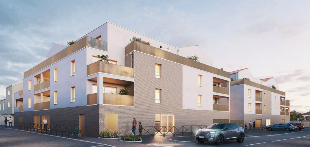 Programme immobilier neuf MAJALIS - Saint-Julien-de-Concelles centre-bourg à deux pas des commerces (44450) - Référence : 13179
