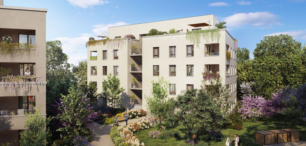 Programme immobilier neuf LES 3 MOULINS - Saint-Julien-en-Genevois appartements neufs centre-ville proche Genève (74160) - Référence : 17024